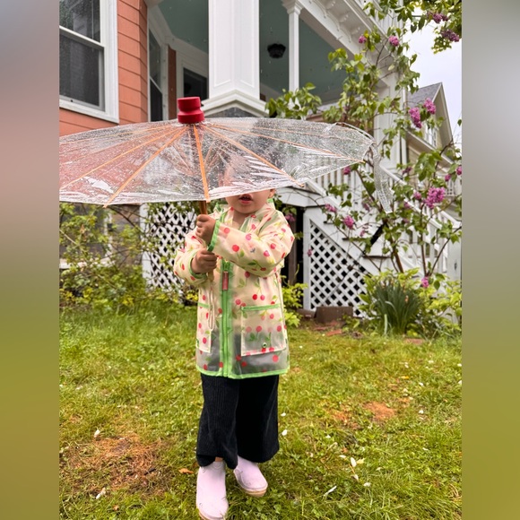 Brelli Clear Waterproof Parasol Umbrella - Picture 6 of 6